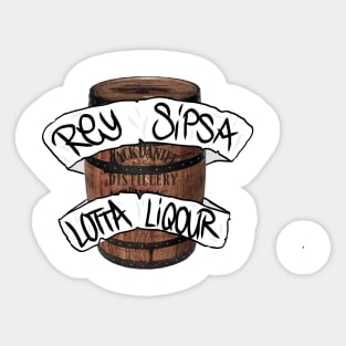 Rey Sipsa Lottaliquor Sticker